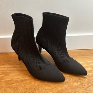 Charles by Charles David Black sock booties sz 7.5